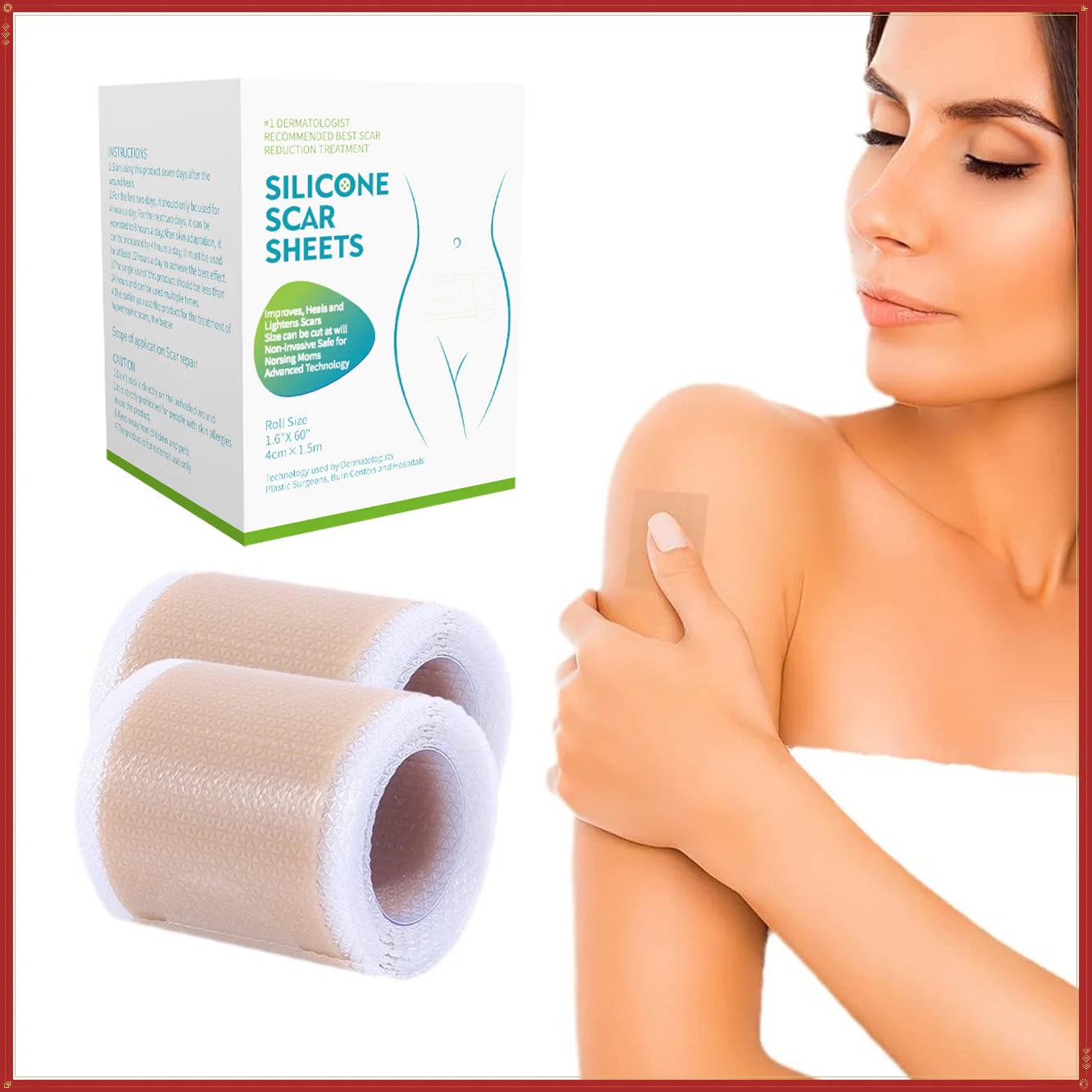 Neutral Silicone Scar Gel Sheets