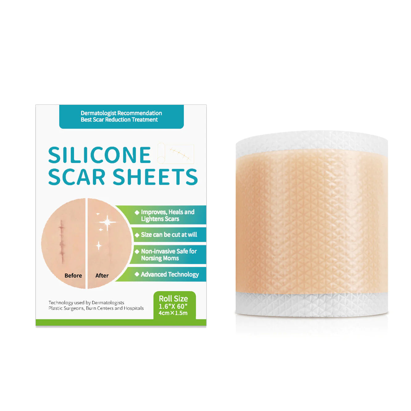 Neutral Silicone Scar Gel Sheets